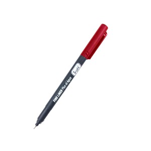 TRABI FINE LINER PLUS MICROFIBRA ROJA